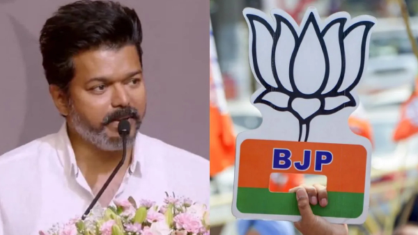 BJP Claims Hidden Alliance Between Vijay and Thirumavalavan Alleged TVK Congress Understanding