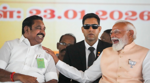 Tamil nadu election 2026 AIADMK or BJP Who is the boss of NDA Nainar Nagendran move sparks Questions