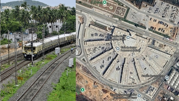 Vandalur chennai Kilambakkam Railway Station Kilambakkam Bus Terminus Skywalk Vandalur chennai Kilambakkam Railway Station Kilambakkam Bus Terminus Skywalk