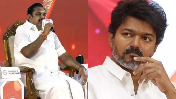 Edappadi Palaniswami on Vijay Edappadi Palaniswami on Vijay