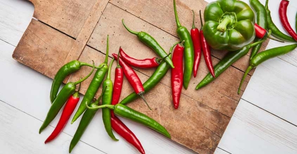 green chillies fresh