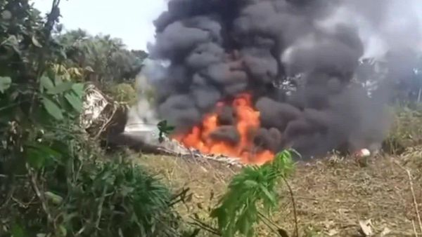 Colombian Army Plane Crashes Moments After Takeoff 80 Troops Feared Dead Colombian Army Plane Crashes Moments After Takeoff 80 Troops Feared Dead