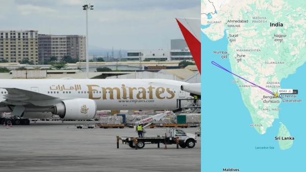 Dubai Flight Returns to Chennai Dubai Flight Returns to Chennai