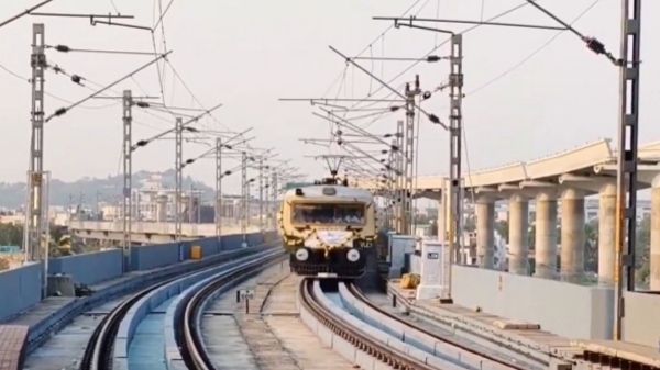Velachery Parangimalai MRTS Train Velachery Parangimalai MRTS Train