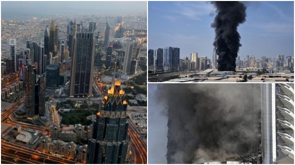 Dubai Downtown Explosions Iranian Strikes Cause Smoke Clouds Amid US Israel Iran tension Escalation Dubai Downtown Explosions Iranian Strikes Cause Smoke Clouds Amid US Israel Iran tension Escalation