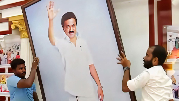 Stalin s Photo Removed from Secretariat as Election Model Code of Conduct Comes into Effect Stalin s Photo Removed from Secretariat as Election Model Code of Conduct Comes into Effect