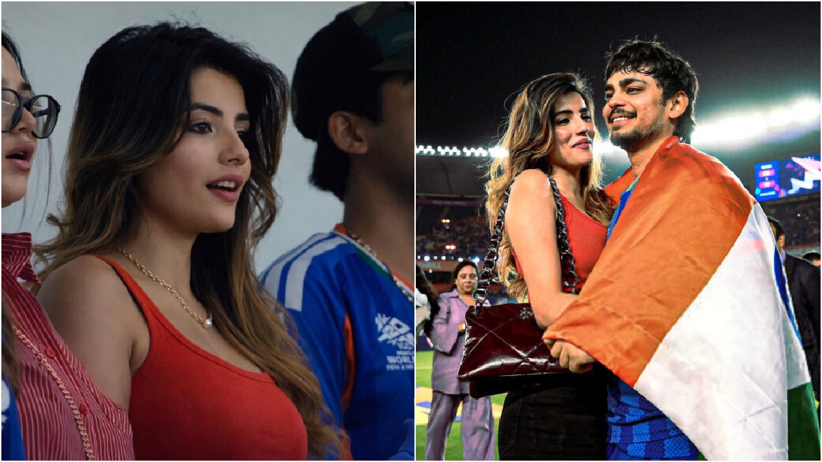 சீனியர் பெண்ணுடன் உறவில் இருக்கும் இஷான் கிஷன்.. அகமதாபாத் மைதானத்தில் காதலை அறிவித்த பாக்கெட் டைனமோ