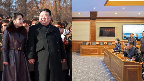 North Korean President Kim Jong Un arrives with his daughter Big incident on the ship