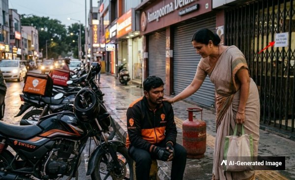 LPG Shortage Disrupts Food Delivery LPG Shortage Disrupts Food Delivery