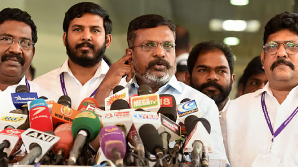 Amid Deadlock VCK to Decide on DMK Alliance Seat Deal on March 23 Amid Deadlock VCK to Decide on DMK Alliance Seat Deal on March 23