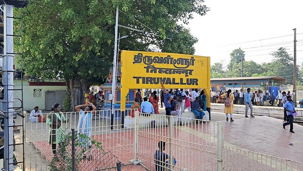 A Long-Awaited Dream of the People of Thiruvallur Joy at the Railway Station A Long-Awaited Dream of the People of Thiruvallur Joy at the Railway Station