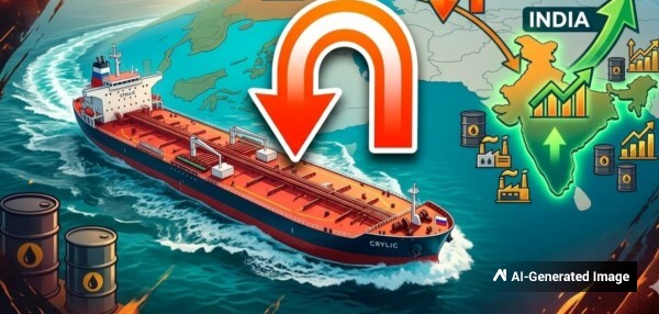 Russian Oil Tankers Divert from China to India Russian Oil Tankers Divert from China to India