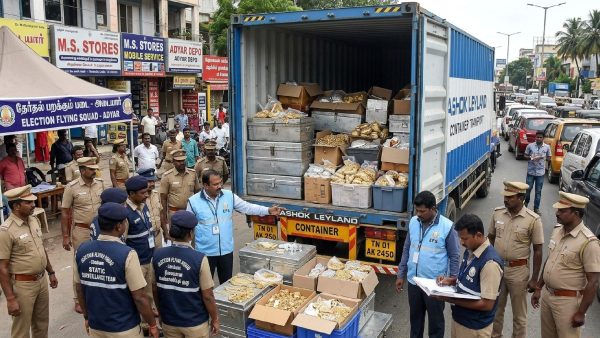 chennai-flying-squad-seized-rs-245-cr-gold-and-diamond-jewellery-from-a-container-lorry-in-adyar
