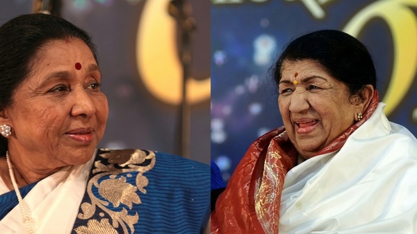 Asha Bhosle Lata Mangeshkar singer