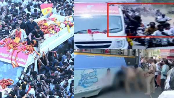 Vijay Campaign in Nellai violations Continues five Accidents in his roadshow