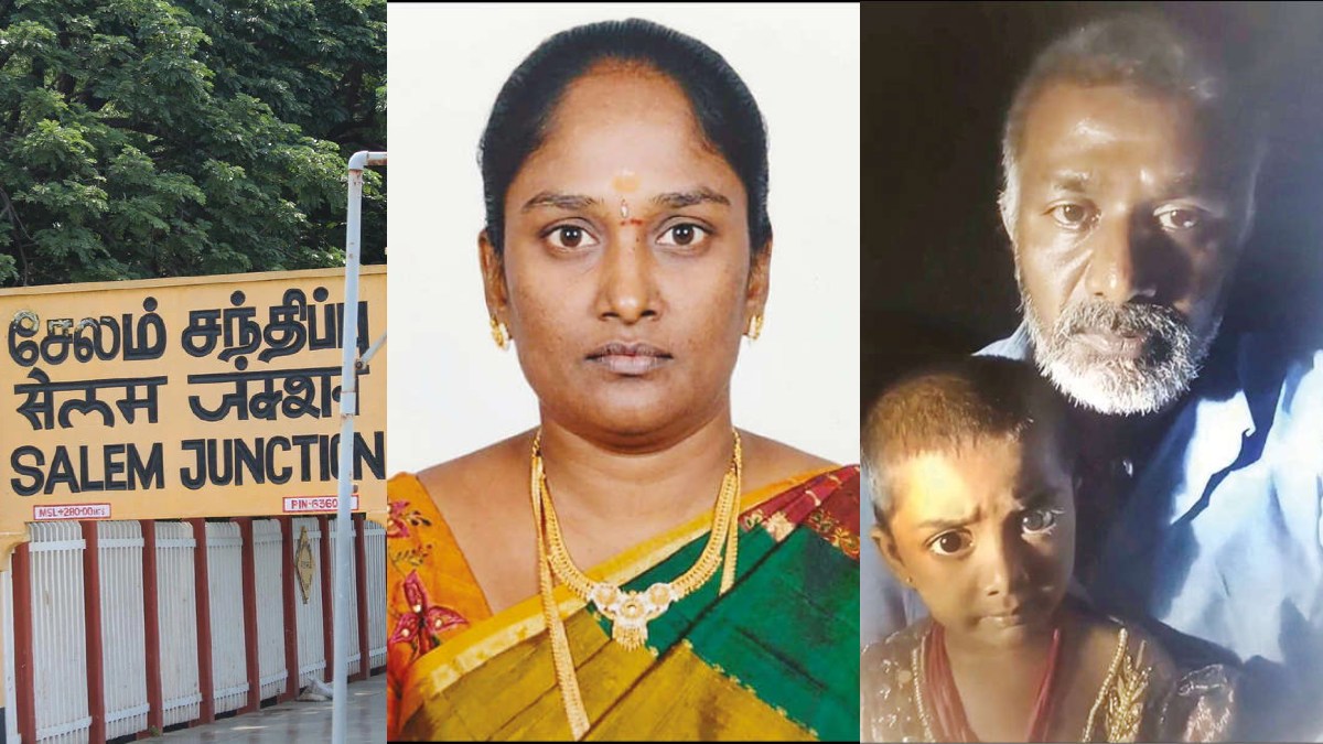 சேலத்தில் பயங்கரம்! அரசு பள்ளியில் ஆசிரியையை வெட்டி கொன்ற கணவர்.. மகளையும் கொன்று தானும் தற்கொலை