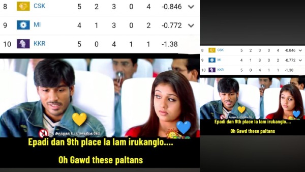 IPL Cricket 2026 Netizens Post Memes Praising CSK for Defeating Kolkata