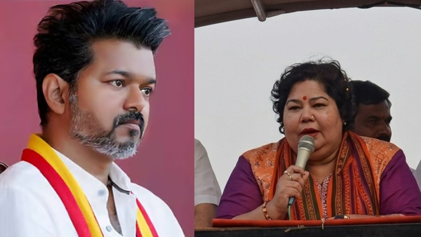 Actress Aarthi Criticises TVK Vijay Says Stalin Shows Him Affection Despite Remarks