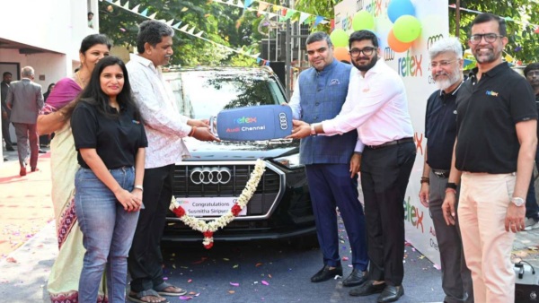 Chennai car gift Refex Group Gifts Audi Cars Chennai Company Employee Reward 12 Audi Cars to Staff Refex Group Employee Appreciation Luxury Car Gifts India Refex Group gifts 12 Audi cars Chennai company gives Audi to employees Refex Group employee reward 2026 Audi A4 gifted to staff Dinesh Agarwal Refex Group Refex Group Chennai conglomerate high value employee incentives India tangible rewards corporate India Audi cars for long serving employees Unseen Chennai viral video Refex Industries employee appreciation luxury car gifts to employees Refex Renewables employee reward corporate loyalty rewards India Chennai business gifts Audi fleet 12 A4
