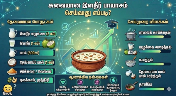 Tender Coconut Payasam Recipe