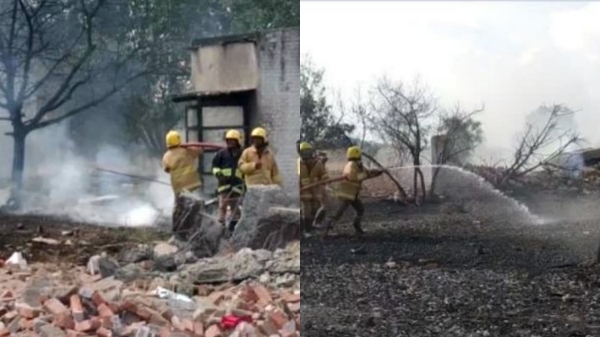 Crackers Virudhunagar fire accident