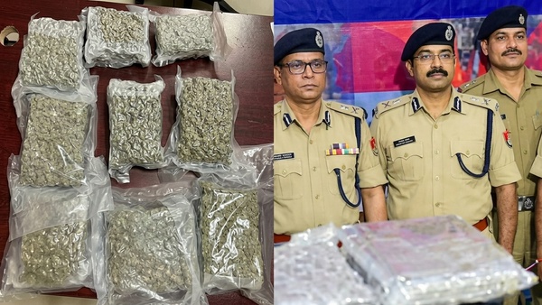 Chennai Rs 5 Crore Worth High-Grade Ganja Seized at Perambur Railway Station