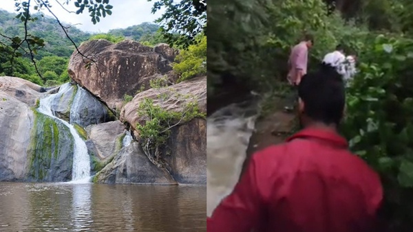 Kodaikanal Foothills The final video of youths joyfully heading to the Thalaiyuthu Falls