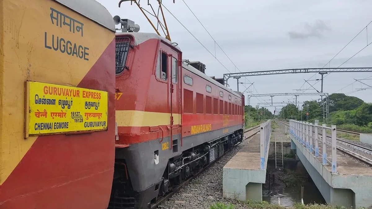 குருவாயூர்- சென்னை எழும்பூர் எக்ஸ்பிரஸ் ரயில்...  பயணிகளுக்கு தெற்கு ரயில்வே முக்கிய அறிவிப்பு