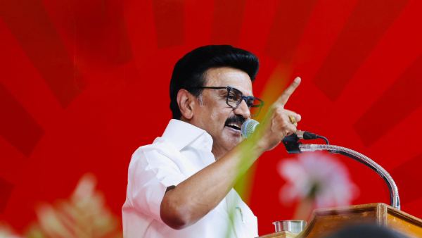 Threat from the North MK Stalin Targets NDA at Tiruvallur Rally Threat from the North MK Stalin Targets NDA at Tiruvallur Rally