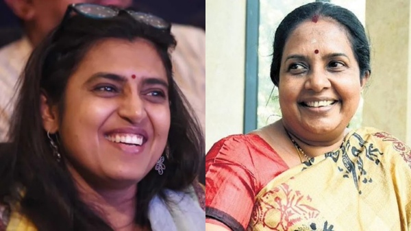 Kasthuri Campaigns for Vanathi Srinivasan