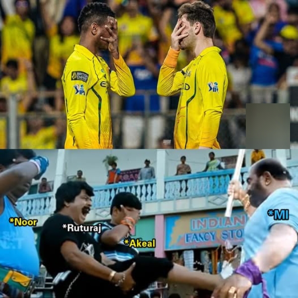 memes csk mumbai indians