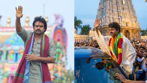 TVK Leader Vijay Under Fire as Netizens Link His Style to Pawan Kalyan