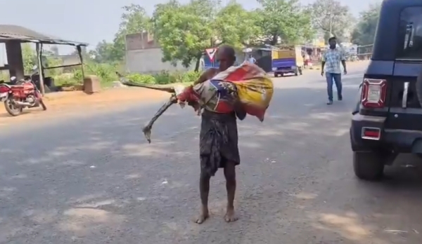 Odisha man brings sister skeleton