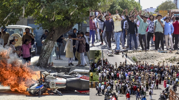 Noida Worker Protest 2026 Over 300 Arrested After Violence UP Minister Suspects Pakistan Links