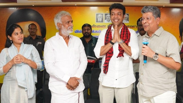 Interview with Sabareesan who entered the political arena in Villivakkam on behalf of a friend