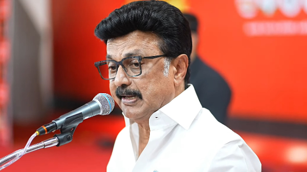 Don t Mess With Me Stalin Fiery Song at Tiruppur Rally After Delimitation Bill Defeat