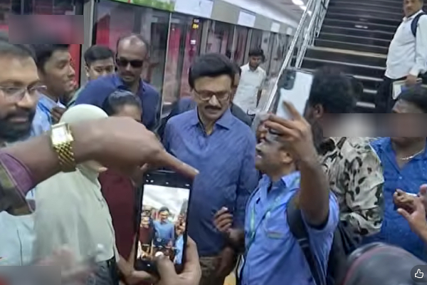 MK Stalin Chennai Metro TN Politics