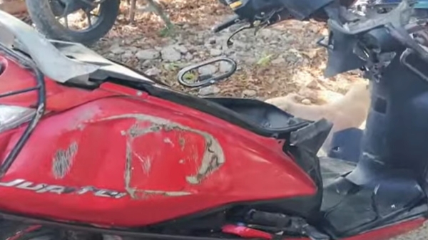 Virudhunagar road accident Sathur students Omni Bus collision Tamil Nadu Plus 2 students 3