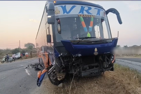 Hosur omni bus accident