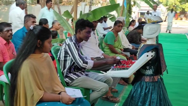 Dharmapuri District Collector Election Awareness Robot Tamil Nadu Voter Surprise Innovation 2026 Election News Update Technology in Election Public Outreach 2026