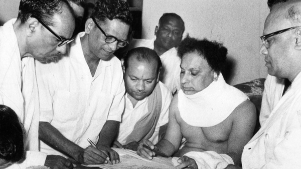 The first and the last elections MGR won while confined to a hospital bed The first and the last elections MGR won while confined to a hospital bed