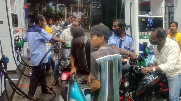 Tirupati petrol diesel shortage