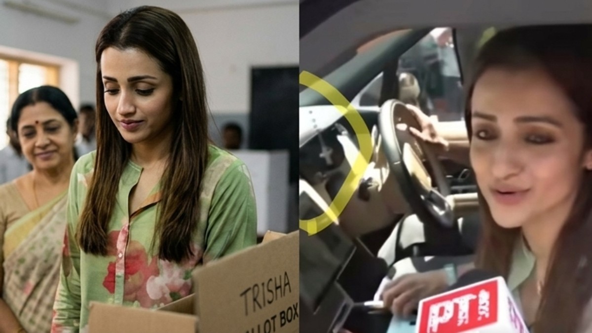 திரிஷா காரில் இருந்த சிலுவை.. மதத்தை வைத்து எழுந்த சர்ச்சை! சரியான பதிலடி!