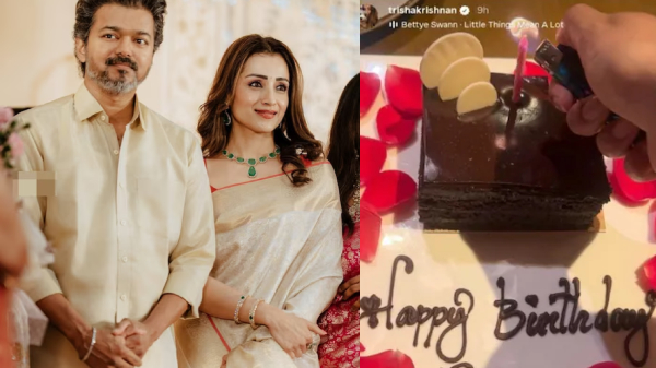 Trisha Kollywood Birthday Celebration vijay