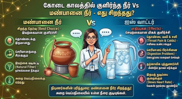 Cold water vs hot water in summer