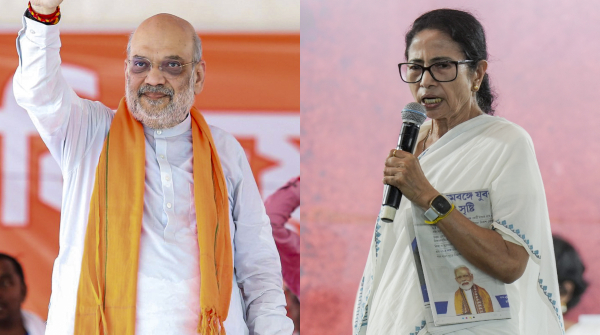 BJP plan for West Bengal Election Amit Shah to Camp for 15 Days Internal Survey Predicts 125 Seats BJP plan for West Bengal Election Amit Shah to Camp for 15 Days Internal Survey Predicts 125 Seats