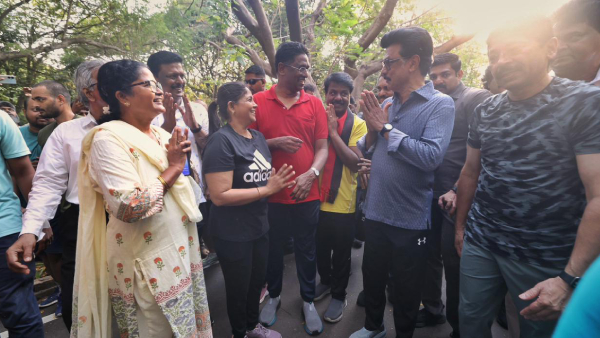 MK Stalin Canvasses Votes in Anna Nagar Confident of DMK s 200-Seat Victory