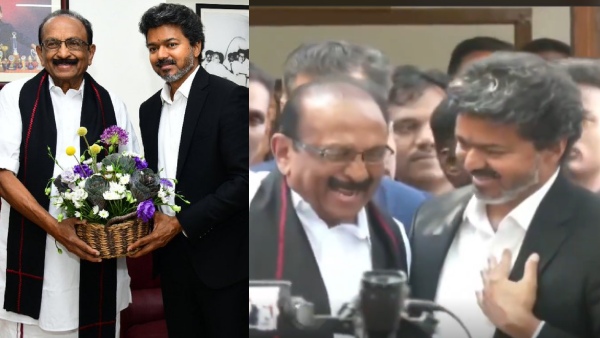 Vaiko Introduces House Staff to CM Vijay - They Voted for the Whistle Symbol Vaiko Introduces House Staff to CM Vijay - They Voted for the Whistle Symbol