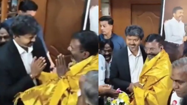 No Issue if Rathan Pandit is an Astrologer Says Thirumavalavan After Meeting CM Vijay