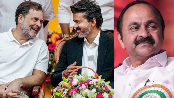 Vijay Attend V D Satheesan s Swearing-In Ceremony in Kerala
